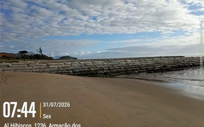 Praia limpa